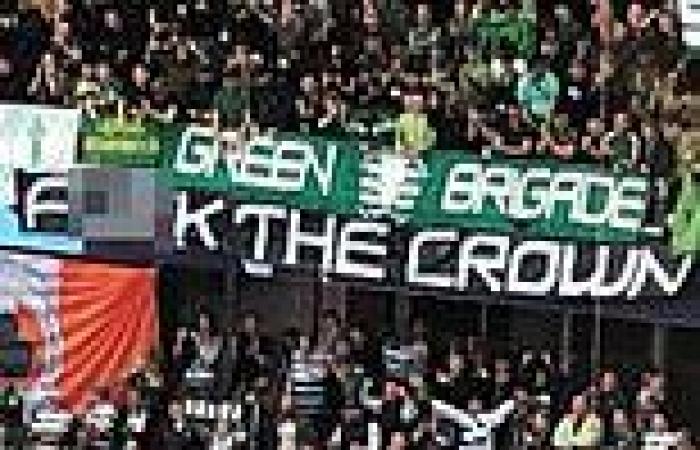 sport news Celtic fans mock Queen's death with 'f*** the crown' and 'Sorry for your loss ... trends now