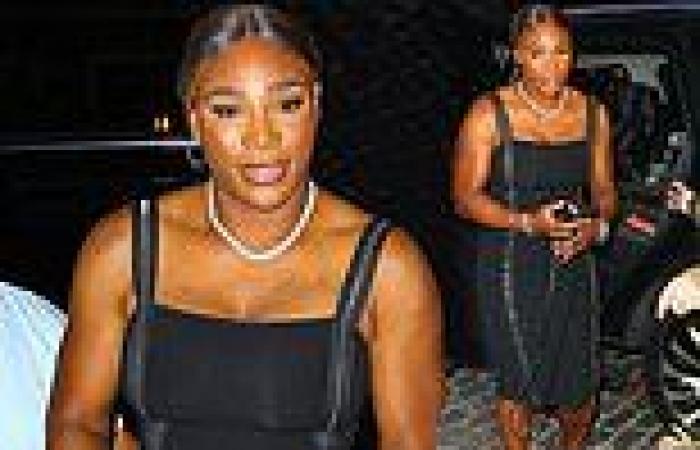 Wednesday 14 September 2022 09:35 AM Serena Williams teams a busty bodycon dress with a pair of trainers as she ... trends now