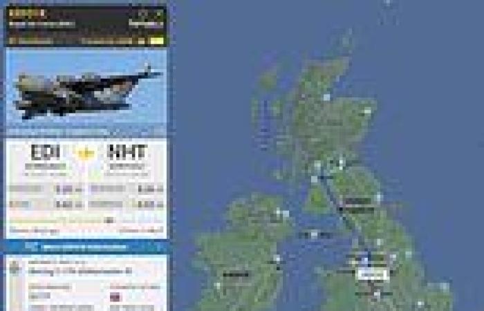 Wednesday 14 September 2022 12:44 AM Flight tracking website CRASHES as 6milllion try to follow progress of Queen's ... trends now