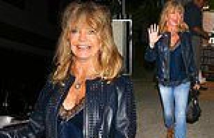 Wednesday 14 September 2022 10:11 PM Goldie Hawn, 76, shows off her European tan as she dines out in Santa Monica trends now