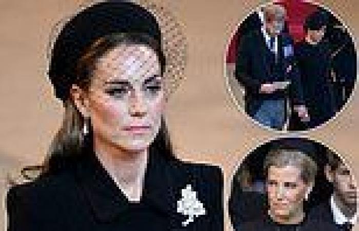 Wednesday 14 September 2022 09:44 PM The Queen: Body language expert reveals royals' emotions at sombre ... trends now