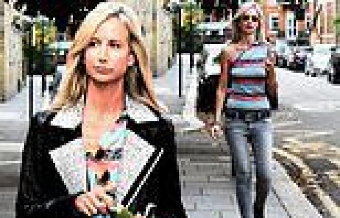 Thursday 15 September 2022 07:02 PM Victoria Hervey stuns in a dazzling black leather jacket as she runs errands in ... trends now