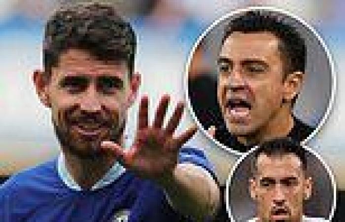 sport news Barcelona are 'Jorginho and could launch January move' with Xavi keen on the ... trends now