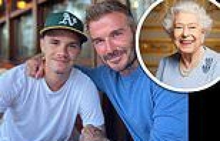 Monday 19 September 2022 09:17 PM Romeo Beckham honours The Queen after dad David queued for 13 hours to see Her ... trends now