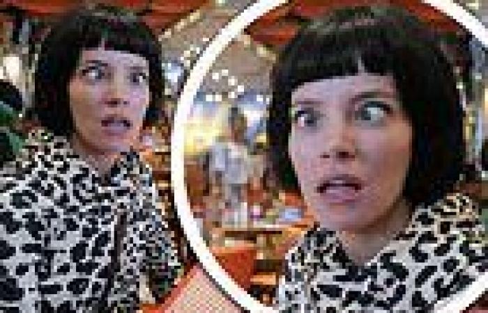 Monday 19 September 2022 10:11 PM Lily Allen goes cross-eyed as she celebrates the start of a new week with a ... trends now