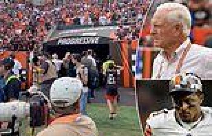 sport news NFL fans SLAM Browns' plans to ban supporter who threw plastic bottle at owner ... trends now