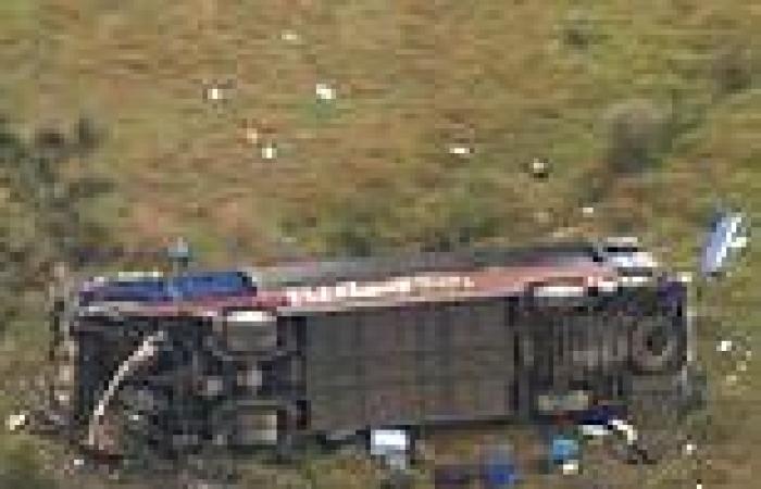 Tuesday 20 September 2022 10:38 PM School bus collides with a truck and flips off Western Motorway near Bacchus ... trends now