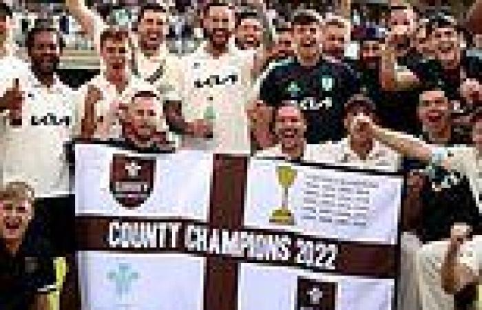 sport news Surrey wrap up 21st county championship title with game to spare by thrashing ... trends now