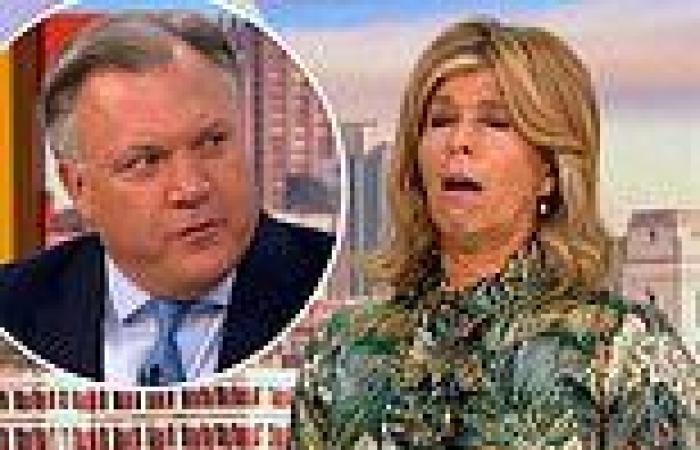 Friday 23 September 2022 12:44 PM Ed Balls awkwardly asks Kate Garraway about her sex life on Good Morning Britain trends now
