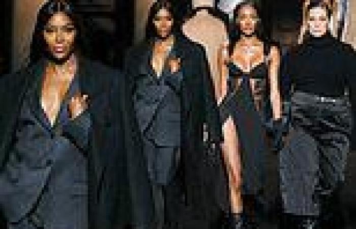 Friday 23 September 2022 12:26 AM Supermodel Naomi Campbell joins Ashley Graham and Jourdan Dunn storming the ... trends now