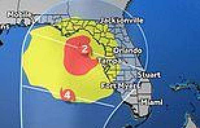 Saturday 24 September 2022 11:59 PM DeSantis now declares emergency for ENTIRE STATE of Florida over Tropical Storm ... trends now