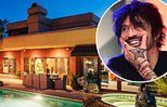 Saturday 24 September 2022 03:17 AM Tommy Lee relists his sprawling Calabasas mansion for third time at $4.6M trends now