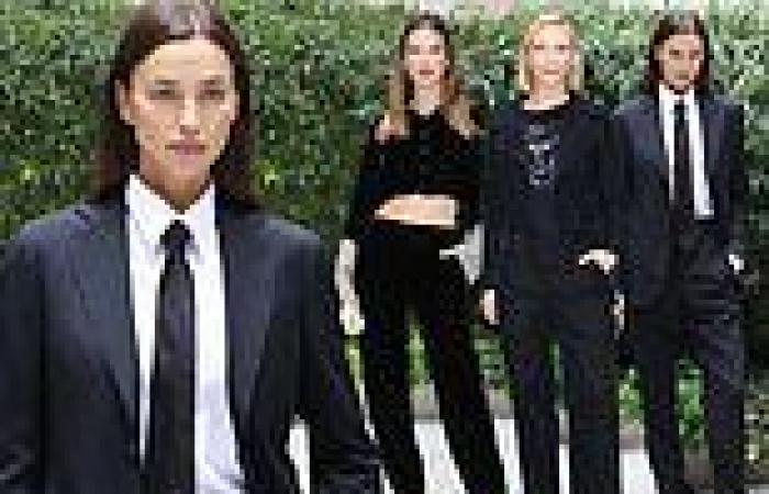 Sunday 25 September 2022 03:44 PM Irina Shayk joins Cate Blanchett and Alessandra Ambrosio at the Georgio Armani ... trends now