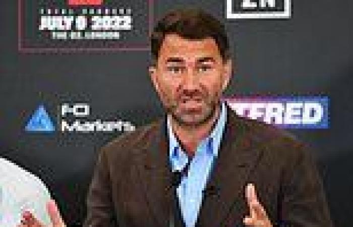 sport news Eddie Hearn warns Tyson Fury there is 'NO CHANCE' the Anthony Joshua fight will ... trends now