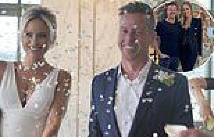 Tuesday 27 September 2022 09:26 AM Kyly Clarke's ex James Courtney and Tegan Woodford have ELOPED trends now