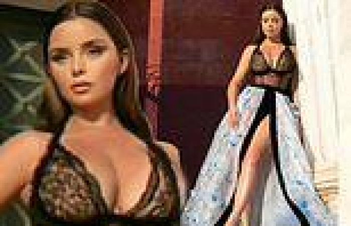 Tuesday 27 September 2022 02:05 AM Busty Demi Rose dresses to impress in a sheer black bodysuit as she poses for ... trends now