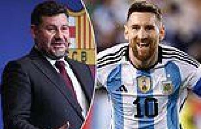 sport news Barcelona executive claims the club could afford to re-sign Lionel Messi in 2023 trends now