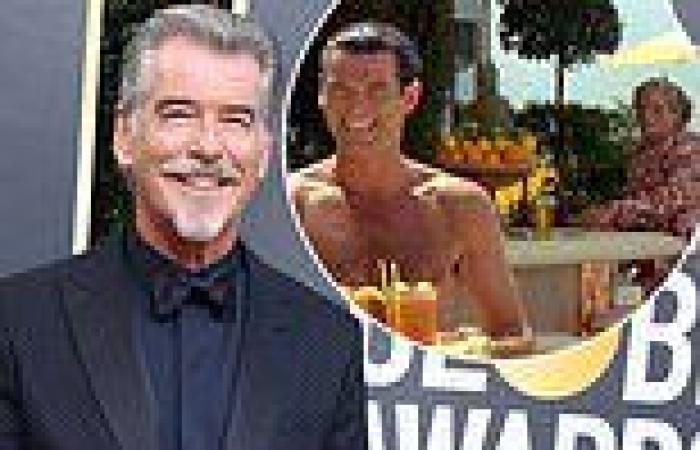 Wednesday 28 September 2022 10:11 PM Pierce Brosnan reveals Robin Williams IMPROVISED memorable 'run-by fruiting' ... trends now