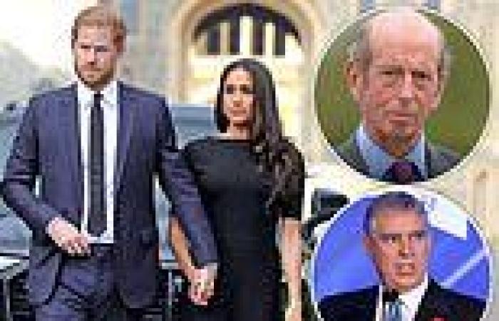 Wednesday 28 September 2022 11:14 PM Harry and Meghan 'may be worried they are being eased out of the Royal Family' ... trends now