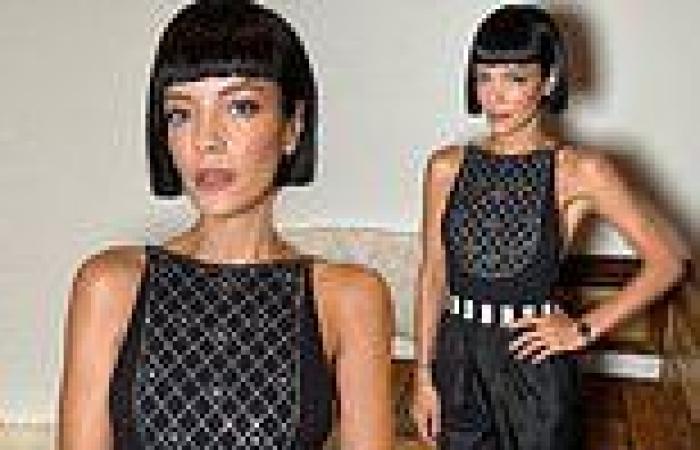Wednesday 28 September 2022 04:20 PM Lily Allen goes braless in a backless designer bodysuit as she enjoys a lavish ... trends now
