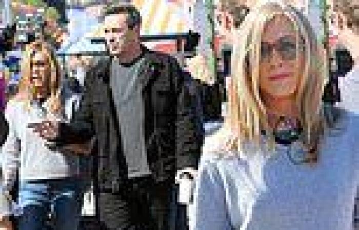Wednesday 28 September 2022 10:02 PM Jennifer Aniston films scenes with Jon Hamm for Morning Show in NY's Coney ... trends now