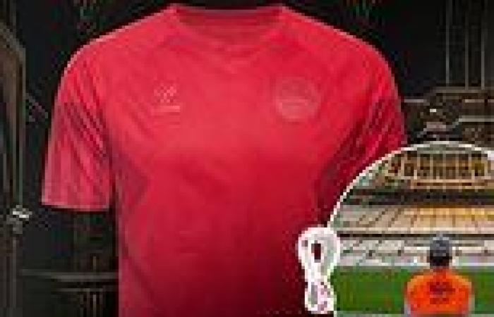 sport news World Cup chiefs blast back at Hummel over launch of monochrome Denmark kits in ... trends now