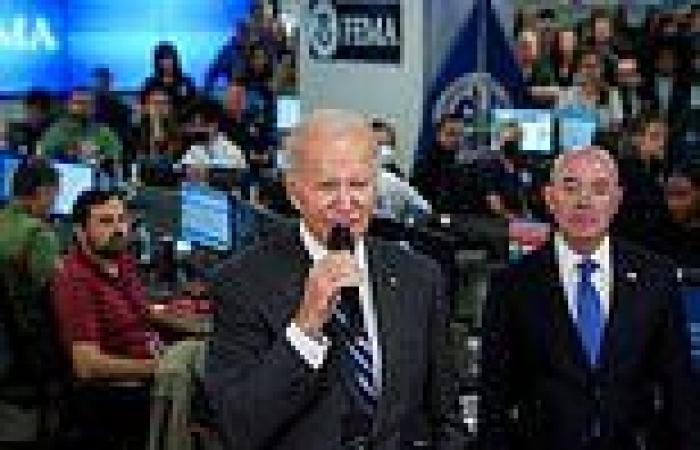Thursday 29 September 2022 06:44 PM Biden says Hurricane Ian could be 'deadliest' in Florida history and warns ... trends now