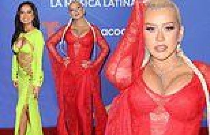 Friday 30 September 2022 06:35 AM Christina Aguilera and Becky G attend the 2022 Billboard Latin Music Awards in ... trends now