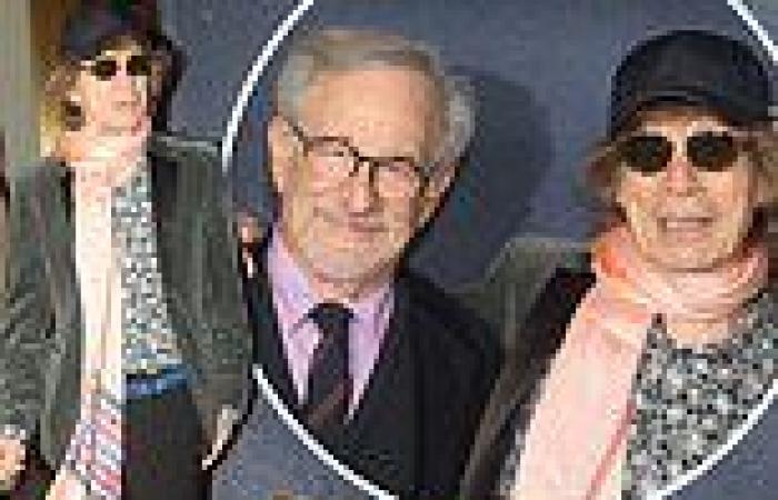 Monday 3 October 2022 05:42 AM Steven Spielberg and Mick Jagger attend the opening night of Leopoldstadt on ... trends now