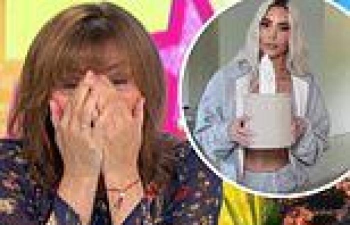 Wednesday 5 October 2022 12:45 PM Lorraine Kelly bursts out laughing as she mocks Kim Kardashian's $89 SKKN ... trends now