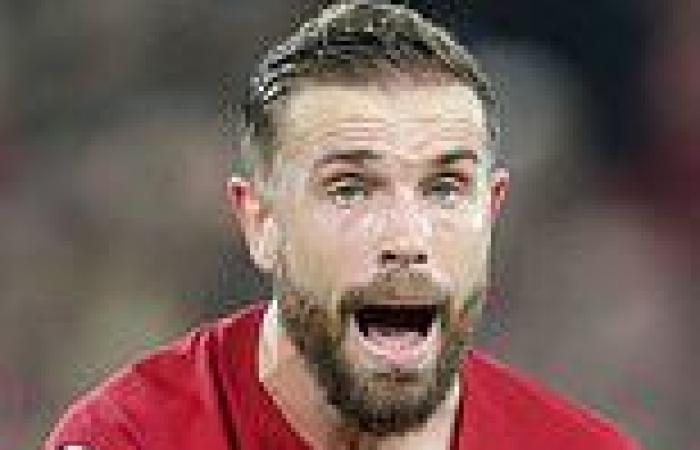 sport news Liverpool captain Jordan Henderson admits giving team-mates a 'kick up the ... trends now