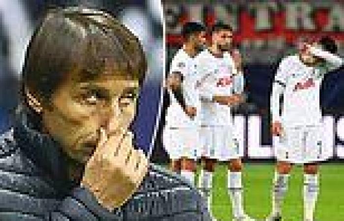 sport news MATT BARLOW: Tottenham are spluttering under Antonio Conte after disappointing ... trends now