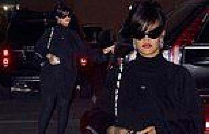 Thursday 6 October 2022 09:10 PM Rihanna rocks head-to-toe Balenciaga and futuristic sunglasses while out in Los ... trends now