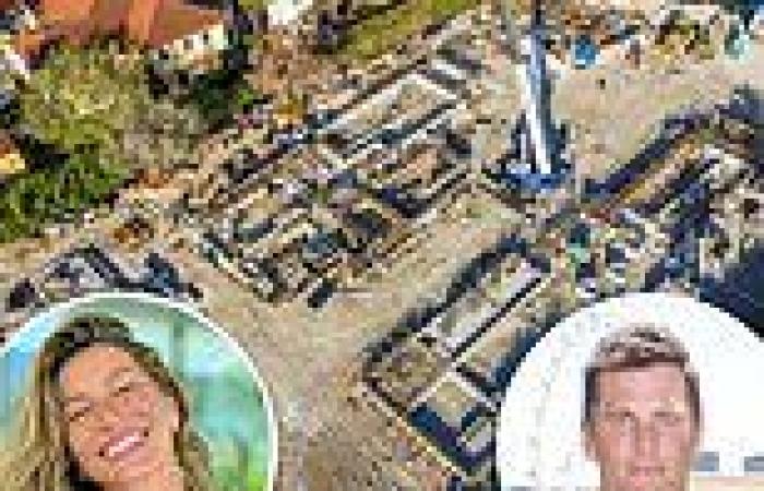 Thursday 6 October 2022 09:28 PM Construction on Tom Brady and Gisele Bündchen's Florida mega-mansion is HALTED trends now