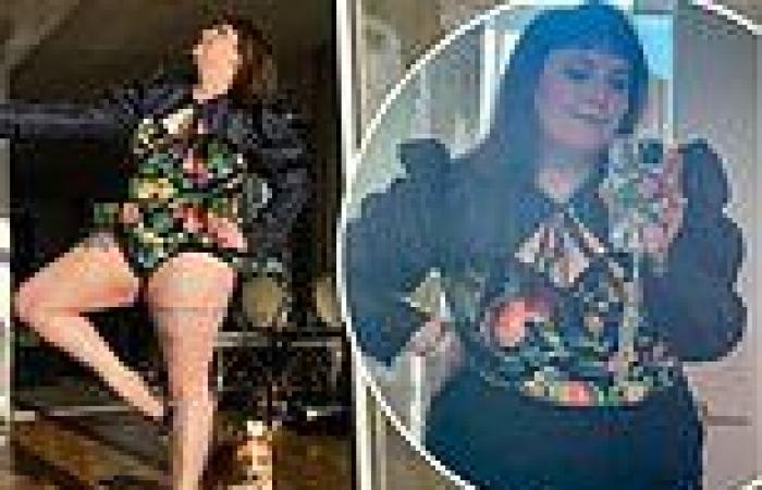 Thursday 6 October 2022 09:28 AM Lena Dunham puts on a leggy display in a floral bodysuit as she poses for snaps trends now