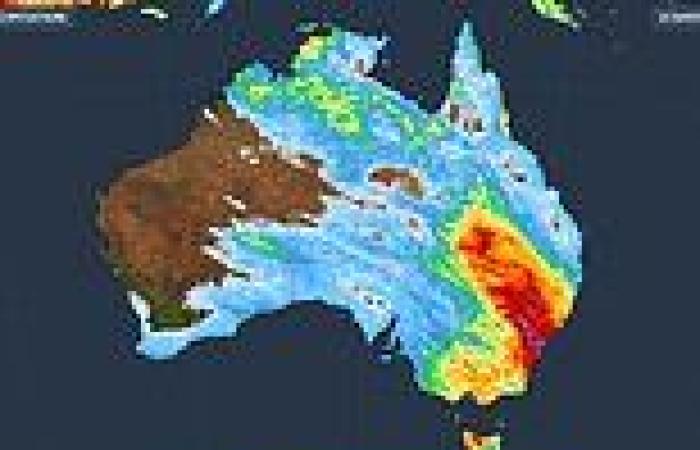 Friday 7 October 2022 01:31 AM Weather: heavy rain in eastern Australia with storms in NSW, QLD and Victoria ... trends now