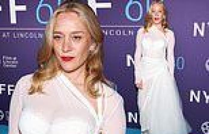 Friday 7 October 2022 02:52 PM Chloe Sevigny flashes her undergarments in sheer white gown at screening of ... trends now