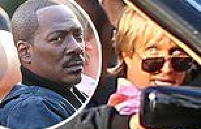 Thursday 13 October 2022 05:34 PM Bronson Pinchot reunites with Eddie Murphy on the LA set of Beverly Hills Cop: ... trends now