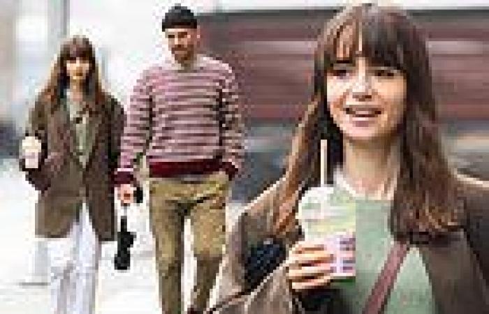 Tuesday 25 October 2022 07:58 PM Lily Collins and husband Charlie McDowell look warm and stylish as they stroll ... trends now
