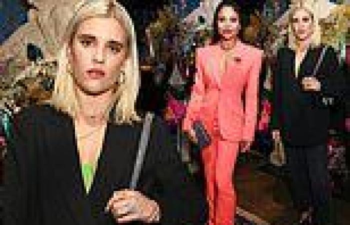 Wednesday 2 November 2022 10:07 PM Tigerlily Taylor cuts a stylish figure as she joins Emma Weymouth at Kurt ... trends now