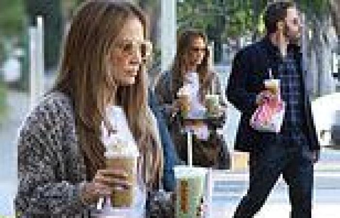 Wednesday 2 November 2022 07:07 AM Ben Affleck drags Jennifer Lopez to his favorite Dunkin' Donuts with their ... trends now