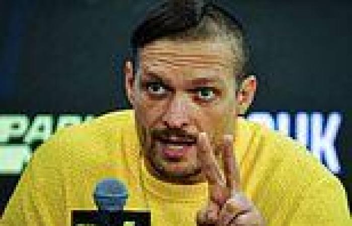 sport news Oleksandr Usyk urges 'unpredictable' Tyson Fury to agree on a fight date for ... trends now