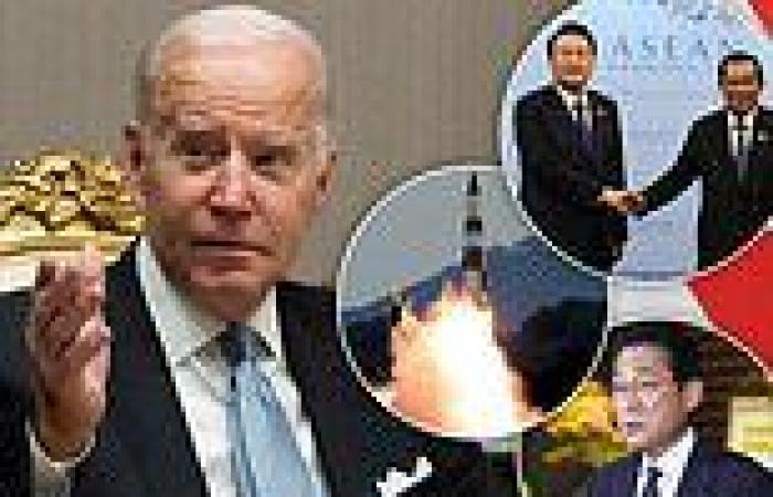Saturday 12 November 2022 01:35 AM Biden touches down in Cambodia where he will huddle with allies amid North ... trends now