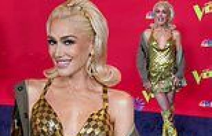 Tuesday 15 November 2022 04:53 AM Gwen Stefani rocks sixties flip with a golden Dolce & Gabbana outfit for NBC's ... trends now
