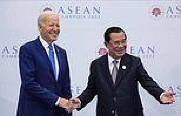 Tuesday 15 November 2022 01:35 AM Biden arrives at divided G20 summit in Bali as Cambodian leader tests positive ... trends now