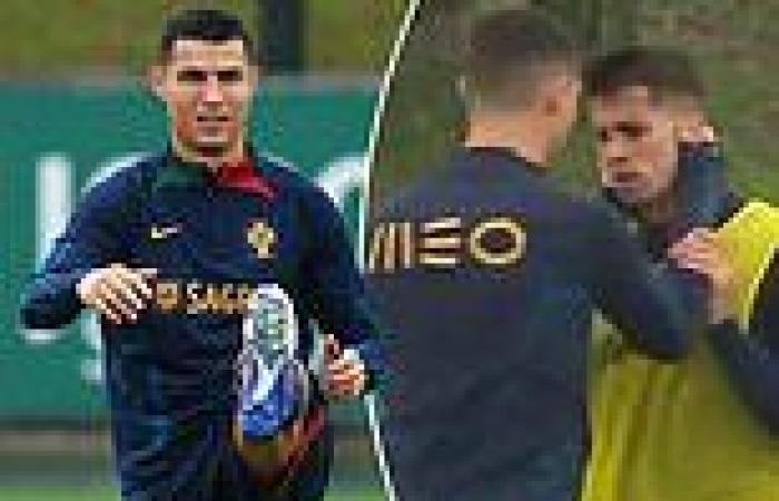 sport news Cristiano Ronaldo and Joao Cancelo are involved in a bizarre altercation at ... trends now