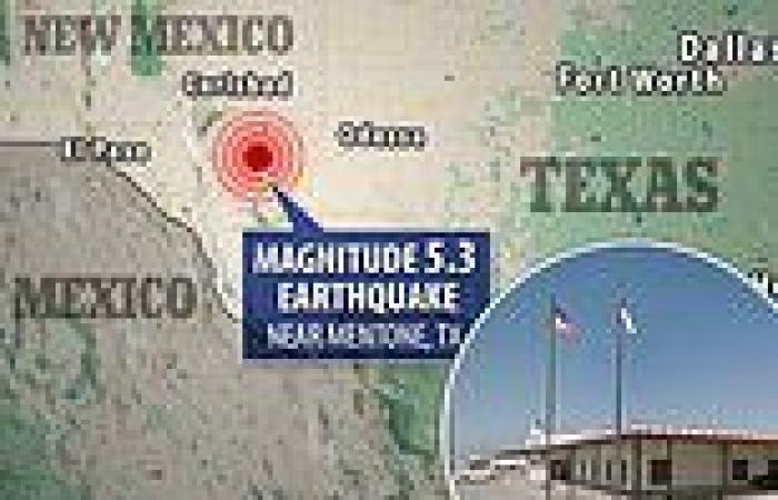 Wednesday 16 November 2022 11:47 PM West Texas is rattled by 5.3-magnitude earthquake trends now