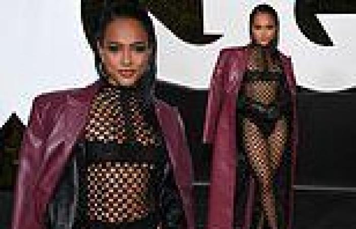 Friday 18 November 2022 04:26 PM Karrueche Tran parades her physique in a fishnet bodysuit at GQ's Man of the ... trends now