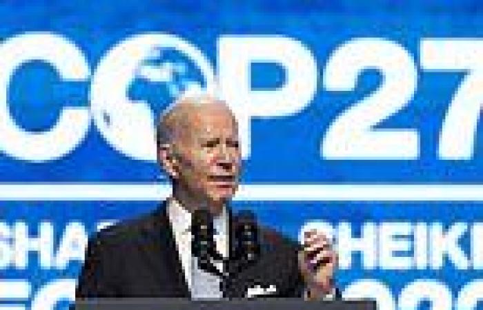 Saturday 19 November 2022 10:26 PM Biden agrees to pay climate reparations: US will compensate developing ... trends now