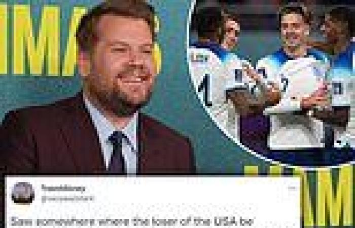 sport news World Cup fans claim loser between the US and England gets James Corden ahead ... trends now